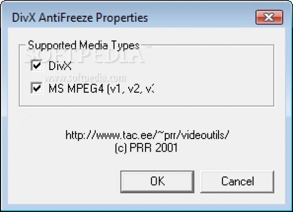 DivX AntiFreeze screenshot
