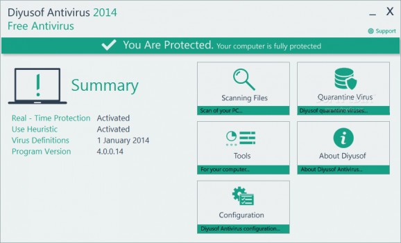 Diyusof Antivirus screenshot