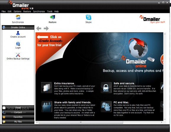 Dmailer Sync screenshot
