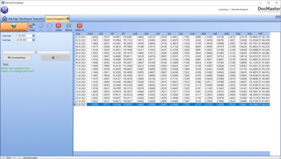 DocMaster Proposal Software screenshot