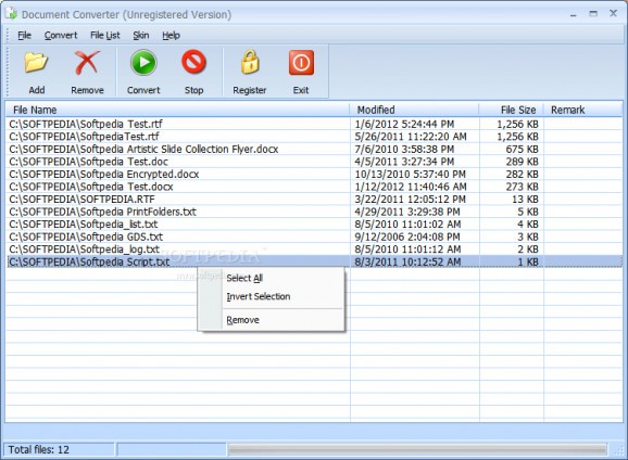 Document Converter screenshot