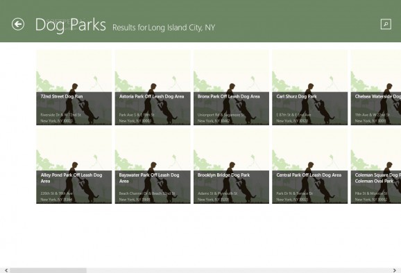 Dog Parks For Windows 10/8.1 screenshot