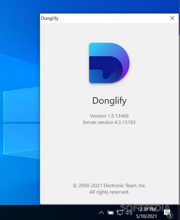 Donglify screenshot