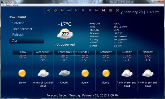 Canadian Weather screenshot
