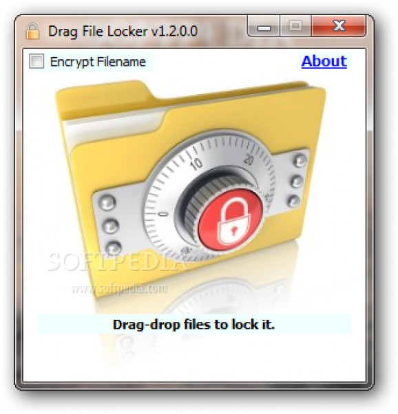Drag File Locker screenshot