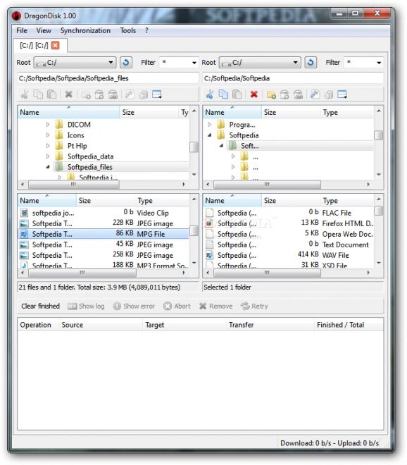 DragonDisk screenshot
