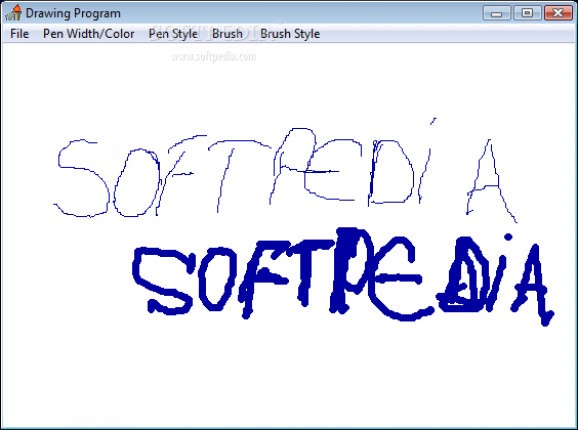Drawing Program screenshot