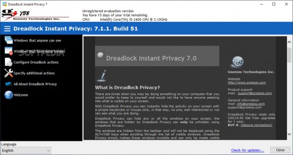 Dreadlock Privacy screenshot