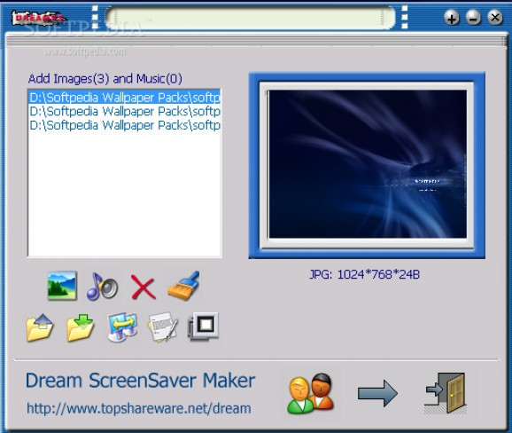 Dream Screensaver Maker screenshot