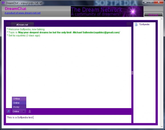 DreamChat screenshot