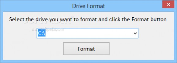 Drive Format screenshot
