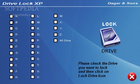 Drive Locker XP screenshot