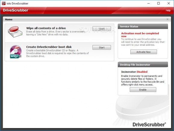 DriveScrubber screenshot