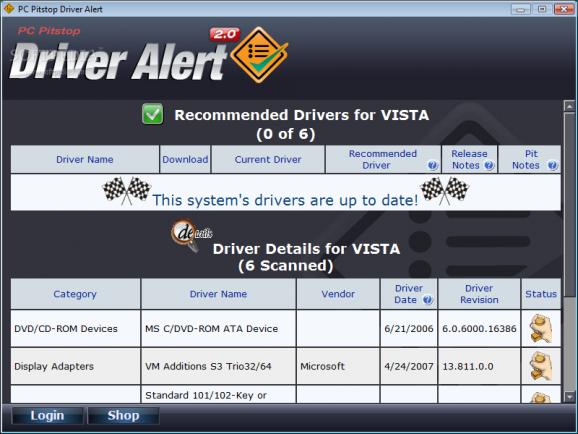 Driver Alert screenshot