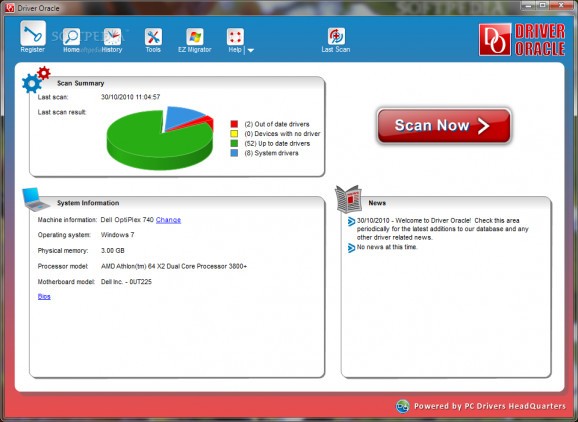 Driver Oracle screenshot