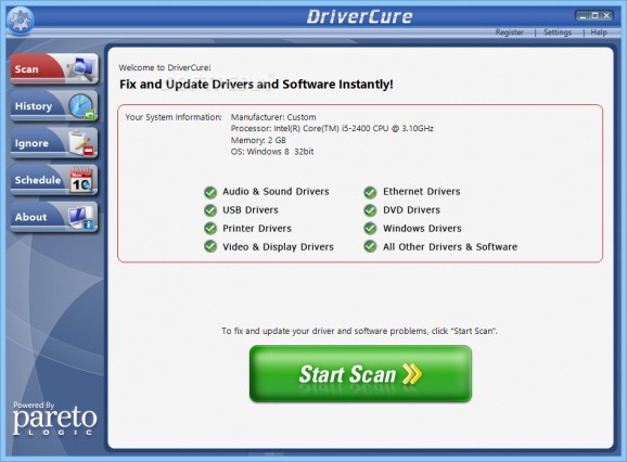 DriverCure screenshot