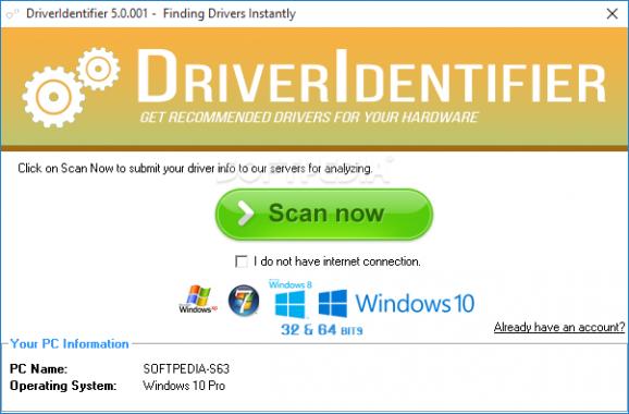 DriverIdentifier Portable screenshot