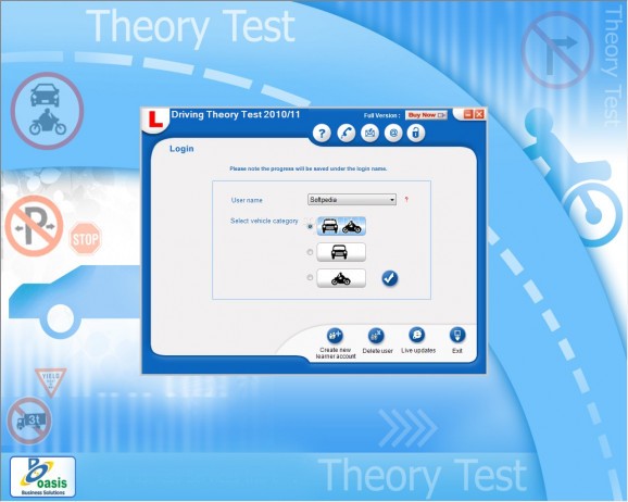 Driving Theory Test Software screenshot