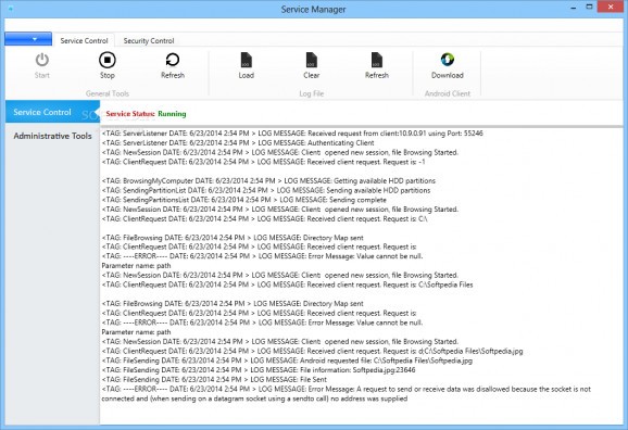 Droid Sync Manager screenshot