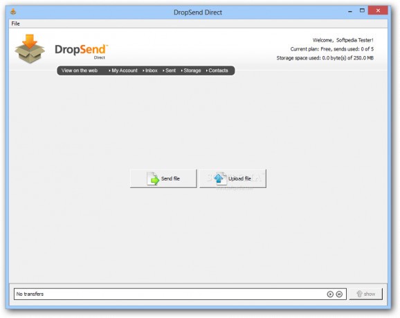 DropSend Direct screenshot