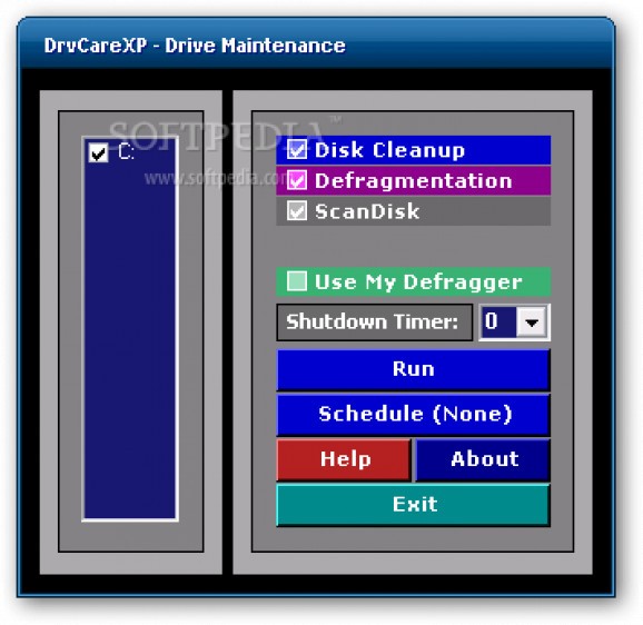 DrvCareXP screenshot