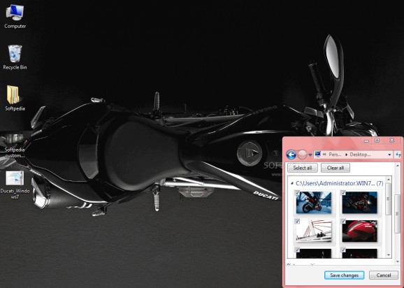 Ducati Theme screenshot