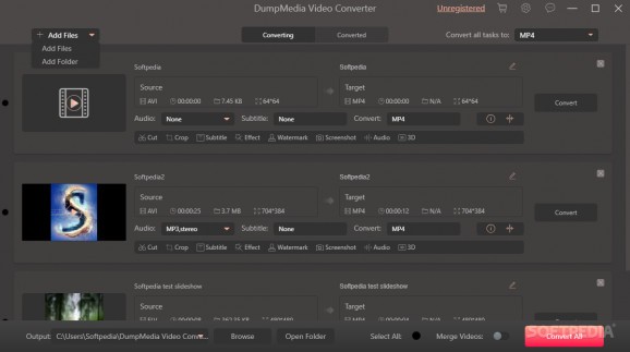 DumpMedia Video Converter screenshot
