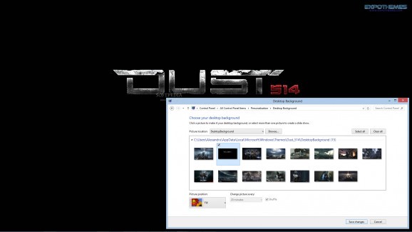 Dust 514 Theme screenshot