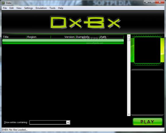 Dxbx screenshot