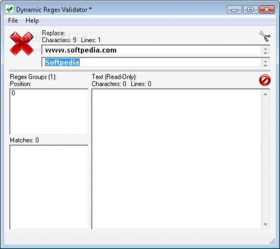 Dynamic Regex Validator screenshot