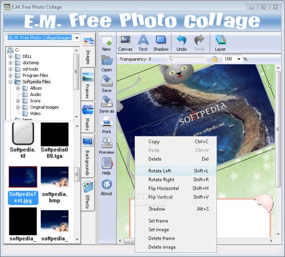 E.M. Free Photo Collage screenshot
