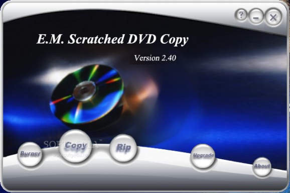 E.M. Scratched DVD Copy screenshot