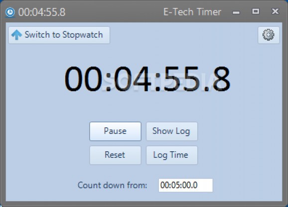 E-Tech Timer screenshot
