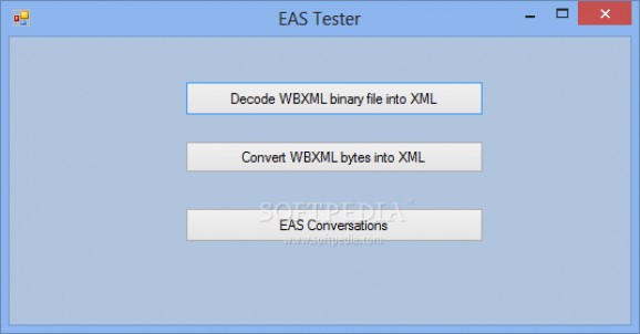 EAS Tester screenshot