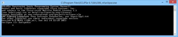 ECLiPSe Constraint Logic Programming System screenshot