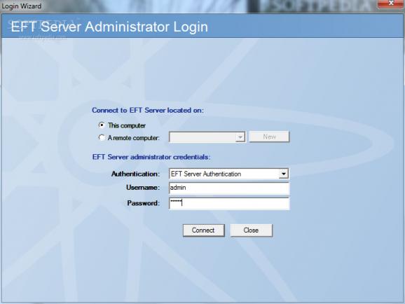 EFT Server screenshot