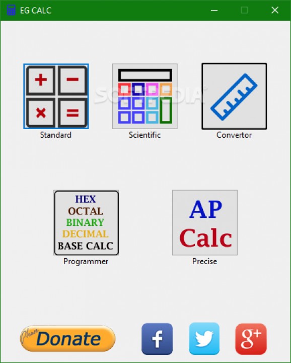 EG Calc screenshot