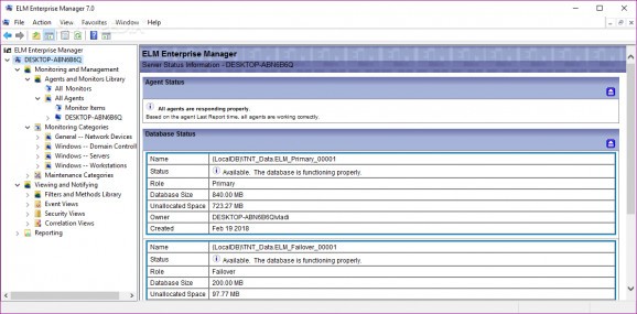 ELM Enterprise Manager screenshot