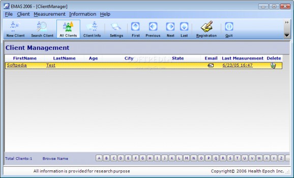 EMAS PC(2006) screenshot