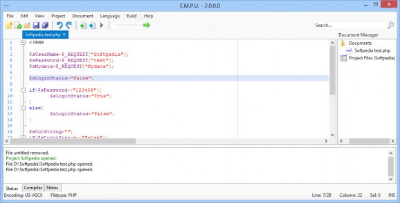 EMPU screenshot
