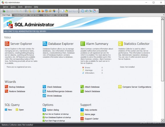 SQL Administrator for SQL Server screenshot