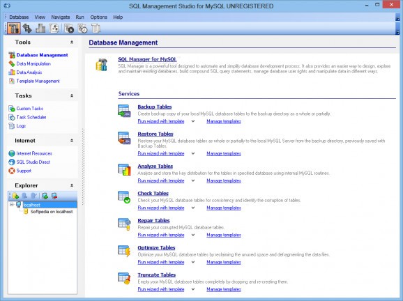 EMS SQL Management Studio for MySQL screenshot