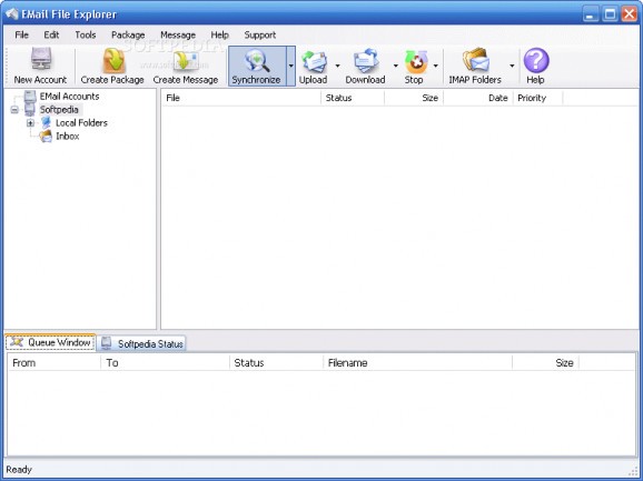 EMail File Explorer Free Edition screenshot