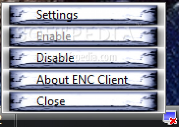 ENC Client screenshot