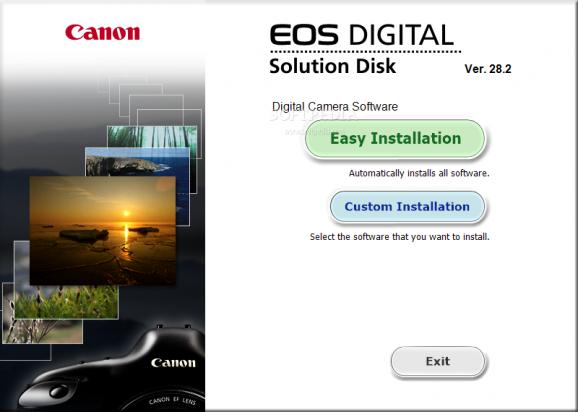 Canon EOS Digital Solution Disk Software screenshot
