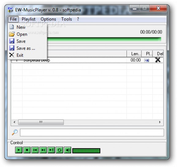 EW-MusicPlayer screenshot