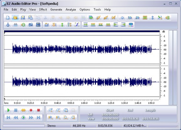 EZ Audio Editor Pro screenshot