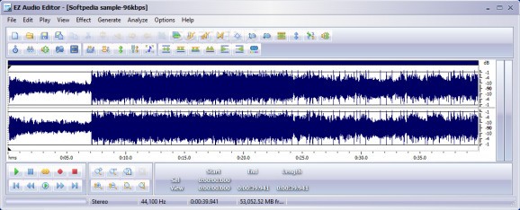 EZ Audio Editor screenshot
