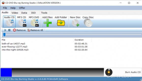 EZBurner screenshot