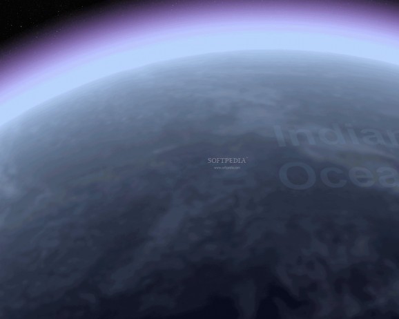 Earth 3D Screensaver screenshot